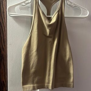 Tan Halter Top